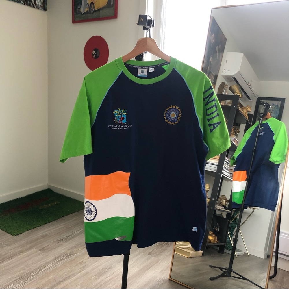 India ICC cricket World Cup West Indies 2007 shirt